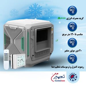 نصب کولر BLDC ایرومکس در شهریار و اندیشه