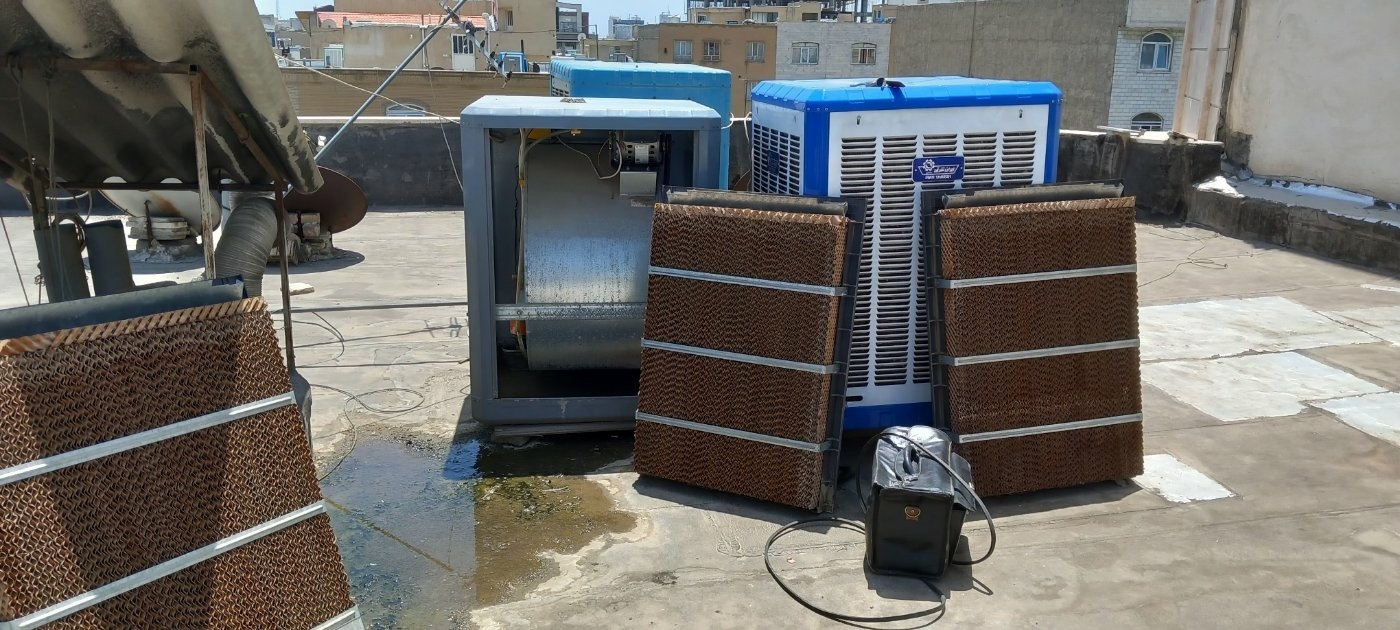 نصب و سرویس کولر آبی