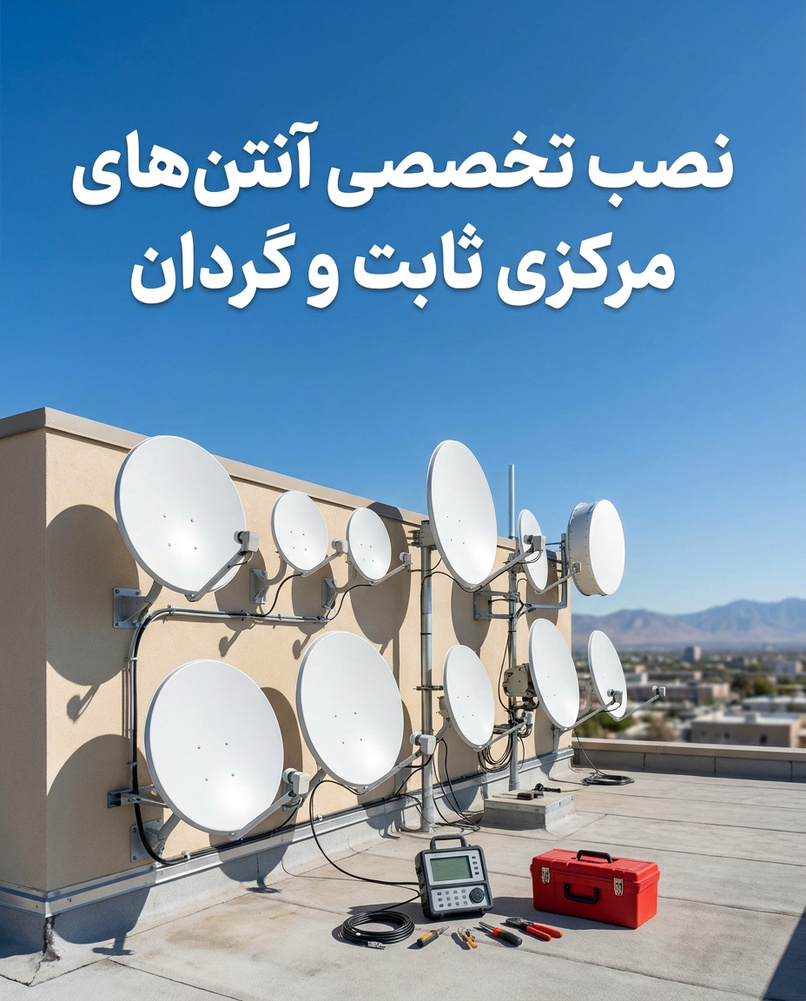 نصب و تعمیر آنتن مرکزی و کولر آبی در ، شهریار و فردیس